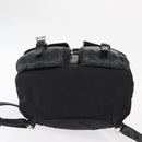 PRADA Backpack Nylon Black Silver Auth 151620-5