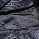 PRADA Backpack Nylon Black Silver Auth 151620-11