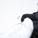 PRADA Backpack Nylon Black Silver Auth 151620-12