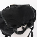 PRADA Backpack Nylon Black Silver Auth 151620-6