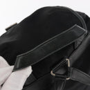 PRADA Backpack Nylon Black Silver Auth 151620-7
