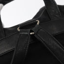 PRADA Backpack Nylon Black Silver Auth 151620-8