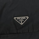 PRADA Shoulder Bag Nylon Black Silver Auth 151621-18