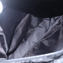 PRADA Shoulder Bag Nylon Black Silver Auth 151621-10