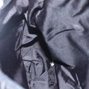 PRADA Shoulder Bag Nylon Black Silver Auth 151621-21