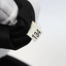 PRADA Shoulder Bag Nylon Black Silver Auth 151621-12