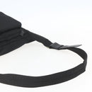 PRADA Shoulder Bag Nylon Black Silver Auth 151621-7