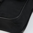 PRADA Shoulder Bag Nylon Black Silver Auth 151622-8