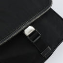 PRADA Shoulder Bag Nylon Black Silver Auth 151622-9
