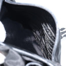 PRADA Shoulder Bag Nylon Black Silver Auth 151622-25