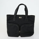 GUCCI GG Supreme Tote Bag PVC Nylon 3 Set Beige Black Auth 151624-15