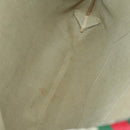 GUCCI GG Supreme Tote Bag PVC Nylon 3 Set Beige Black Auth 151624-8