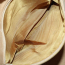 GUCCI GG Plus Supreme Boston Bag PVC Beige Gold Auth 151625-12