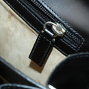 Salvatore Ferragamo Business Bag Leather 2way Black Auth 151628-22