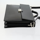 Salvatore Ferragamo Business Bag Leather 2way Black Auth 151628-3