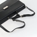 Salvatore Ferragamo Business Bag Leather 2way Black Auth 151628-7