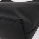 GUCCI Shoulder Bag Enamel Black Silver 001 3778 1705 Auth 151631-13