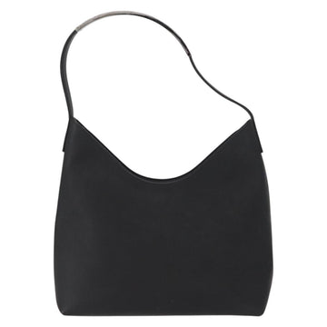 GUCCI Shoulder Bag Enamel Black Silver 001 3778 1705 Auth 151631 - 0