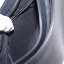 GUCCI Shoulder Bag Enamel Black Silver 001 3778 1705 Auth 151631-24