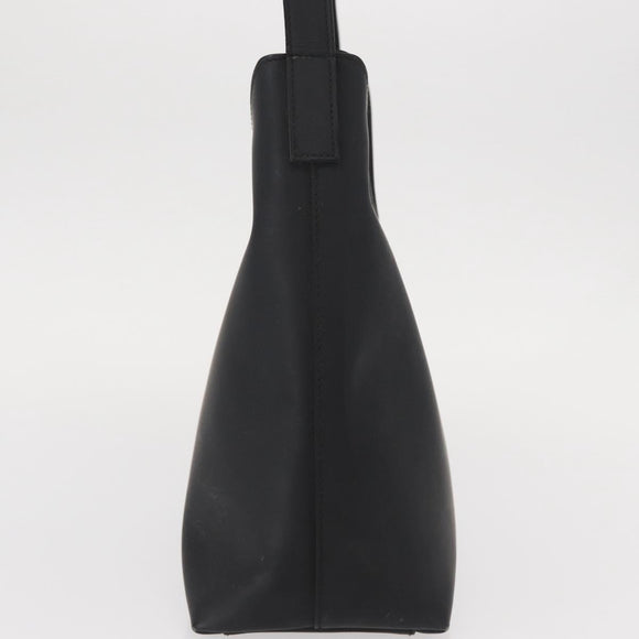 GUCCI Shoulder Bag Enamel Black Silver 001 3778 1705 Auth 151631