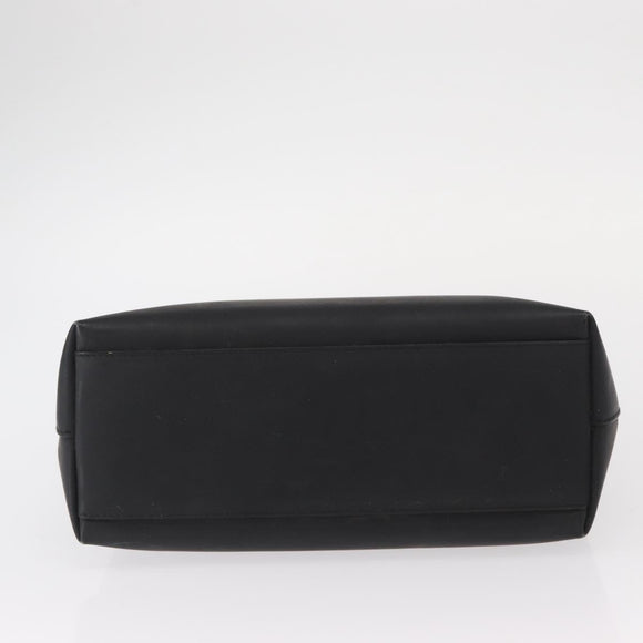 GUCCI Shoulder Bag Enamel Black Silver 001 3778 1705 Auth 151631