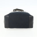 GUCCI GG Canvas Tote Bag Black Silver 019 0401 Auth 151632-9