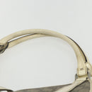 GUCCI GG Supreme Jackie Shoulder Bag PVC Beige Silver 203494 Auth 151634-8