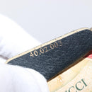 GUCCI GG Plus Supreme Sherry Line Tote Bag PVC Navy Gold 40 02 003 Auth 151637-12