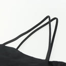 PRADA Tote Bag Nylon Black Silver Auth 151639-14