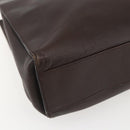 GUCCI Hand Bag Leather Brown Gold 002 0347 Auth 151640-14