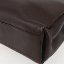 GUCCI Hand Bag Leather Brown Gold 002 0347 Auth 151640-15