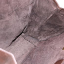 GUCCI Hand Bag Leather Brown Gold 002 0347 Auth 151640-19