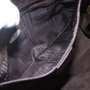 GUCCI Hand Bag Leather Brown Gold 002 0347 Auth 151640-11