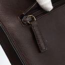 GUCCI Hand Bag Leather Brown Gold 002 0347 Auth 151640-22