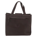 GUCCI Hand Bag Leather Brown Gold 002 0347 Auth 151640-2