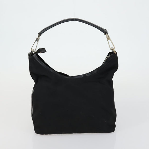GUCCI GG Canvas Shoulder Bag Nylon 3 Set Black Auth 151641