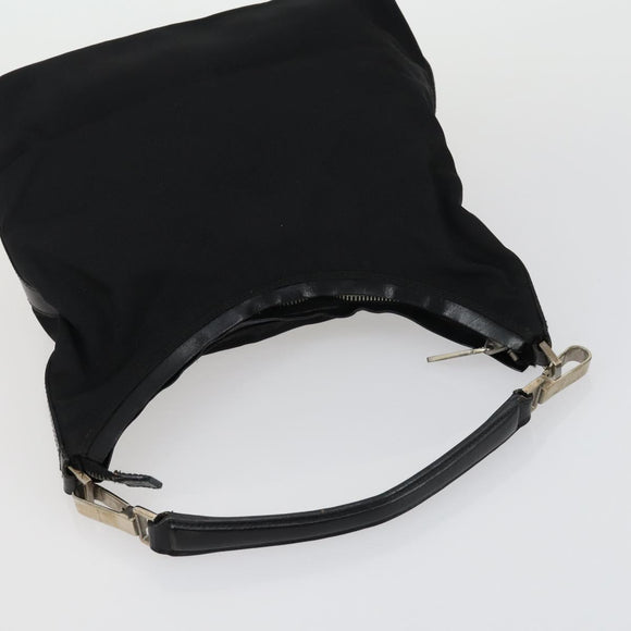 GUCCI GG Canvas Shoulder Bag Nylon 3 Set Black Auth 151641