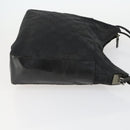 GUCCI GG Canvas Shoulder Bag Nylon 3 Set Black Auth 151641-4
