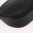 GUCCI Shoulder Bag Leather Black Gold 007 00 0094 Auth 151642-12