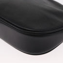 GUCCI Shoulder Bag Leather Black Gold 007 00 0094 Auth 151642-13