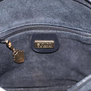 GUCCI Shoulder Bag Leather Black Gold 007 00 0094 Auth 151642-15