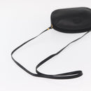 GUCCI Shoulder Bag Leather Black Gold 007 00 0094 Auth 151642-7