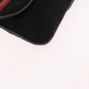 PRADA Sports Shoulder Bag Nylon Black Silver Auth 151643-10