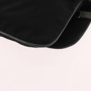 PRADA Sports Shoulder Bag Nylon Black Silver Auth 151643-13