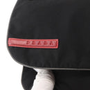 PRADA Sports Shoulder Bag Nylon Black Silver Auth 151643-14