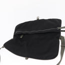 PRADA Sports Shoulder Bag Nylon Black Silver Auth 151643-16