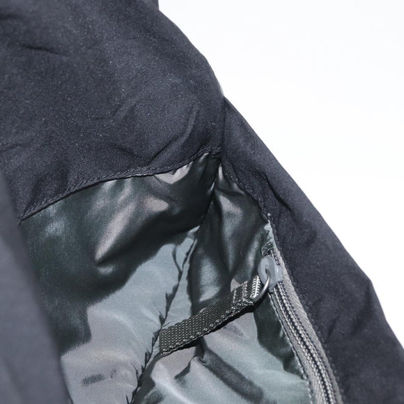 PRADA Sports Shoulder Bag Nylon Black Silver Auth 151643