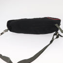 PRADA Sports Shoulder Bag Nylon Black Silver Auth 151643-6