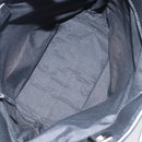 GUCCI GG Canvas Tote Bag Black Silver 31244 Auth 151644-15