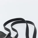 GUCCI GG Canvas Tote Bag Black Silver 31244 Auth 151644-8